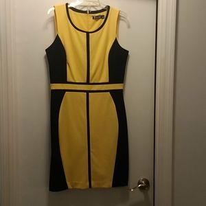 Black and Yellow Dress